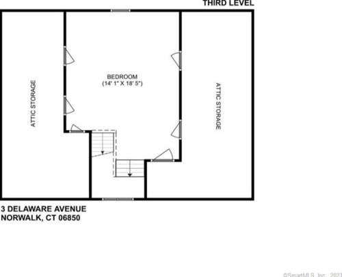 3 Delaware Ave, Norwalk CT  06851-2702 exterior