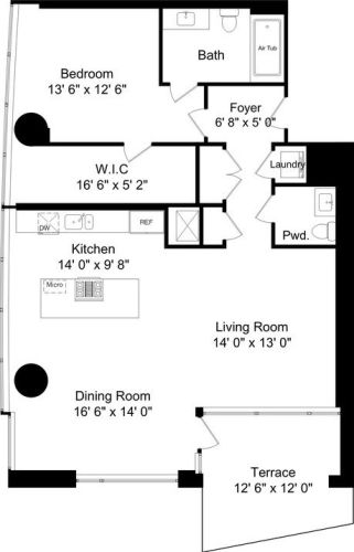 340 Randolph St, Chicago IL  60601-7618 exterior