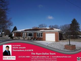 101 Lincoln St, Thomasboro, IL 61878-9682
