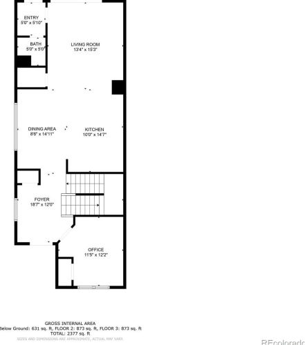 2737 Bannock St, Englewood CO  80110-1514 exterior