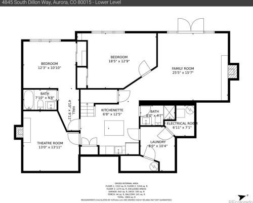 4845 Dillon Way, Denver CO  80015-1267 exterior