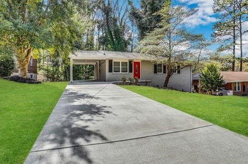 599 Lyric Way, Atlanta GA  30318-6051 exterior