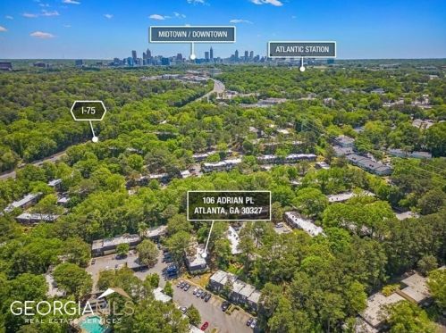 106 Adrian Pl, Atlanta GA  30327-4003 exterior