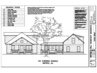 757 Powder Springs St, Smyrna GA  30080-3417 exterior