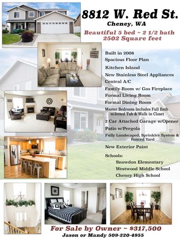 8812 Red St, Amber, WA 99004-5086