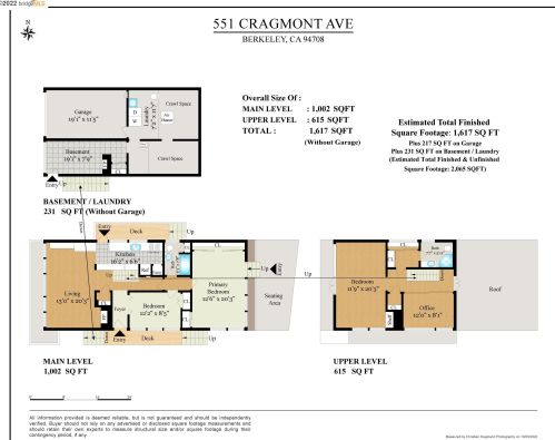 551 Cragmont Ave, Berkeley, CA 94708-1205