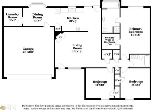 3694 Ashbill Ct, Rex GA  30273-1200 exterior