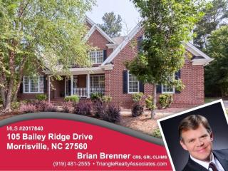 105 Bailey Ridge Dr, Cary, NC 27560-6981