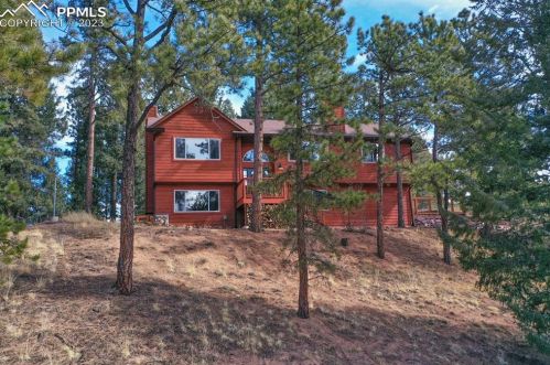 2998 Sunnywood Ave, Woodland Park CO  80863-9423 exterior