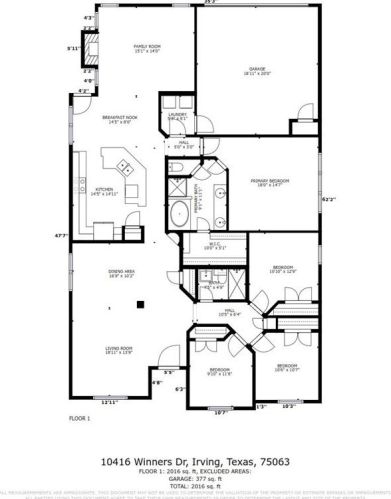 10416 Winners Dr, Irving TX  75063-5926 exterior