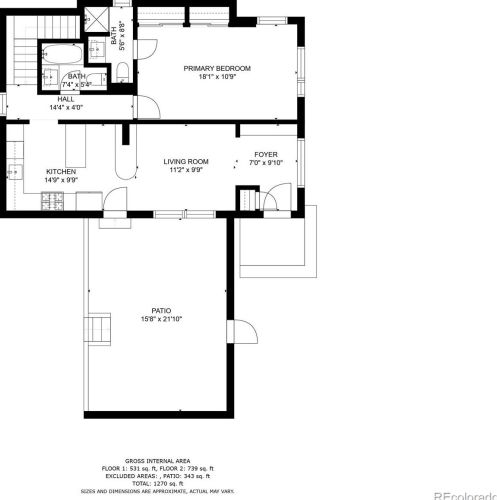 1215 Iowa Ave, Denver CO  80210-2744 exterior