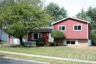 1409 Kingsway Dr, Peoria IL  61614-1609 exterior