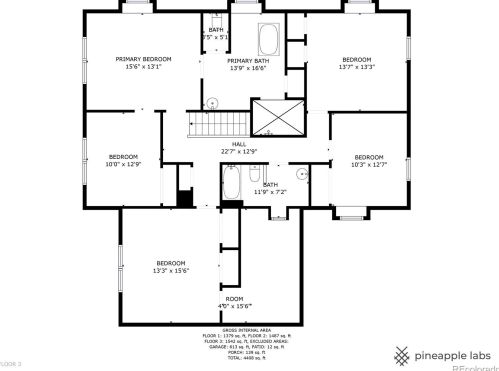 6091 Belmont Way, Parker CO  80134-5503 exterior