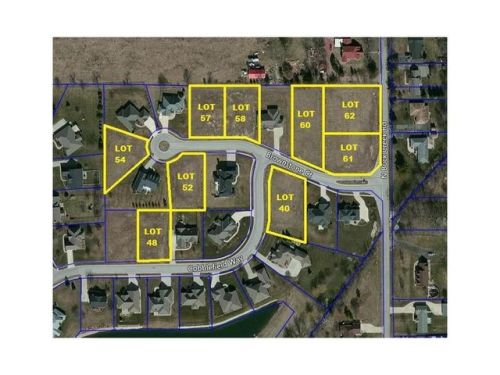 1160 Cobblefield Way, Eden IN  46140-8285 exterior