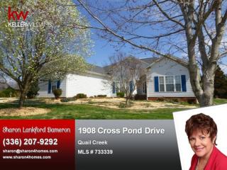 1908 Cross Pond Dr, Colfax, NC 27235-9637