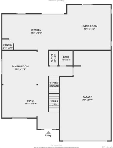 12193 Tack Dr, Parker CO 80134-7710 exterior