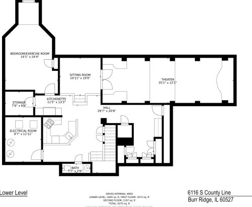 6116 County Line Rd, Willowbrook IL  60527-5719 exterior