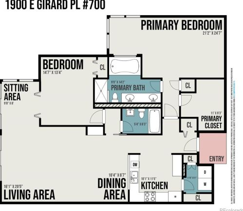 1900 Girard Pl, Englewood CO  80113-3151 exterior