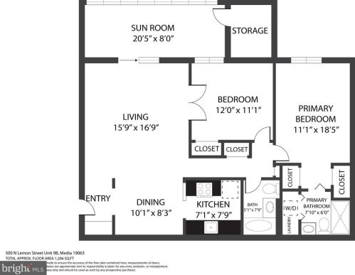 500 Lemon St, Media PA  19063-2346 exterior