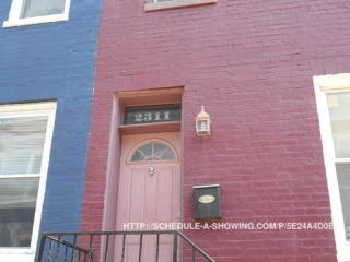 2311 Hunter St, Baltimore MD  21218-5209 exterior