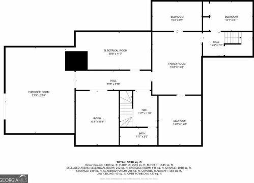 7660 Ball Mill Rd, Atlanta GA  30350-4406 exterior