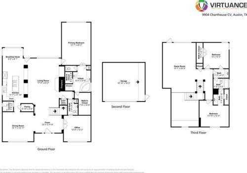 9904 Charthouse Cv, Austin TX  78730-3566 exterior