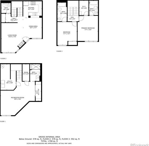 9678 Deerhorn Ct, Parker CO  80134-3159 exterior