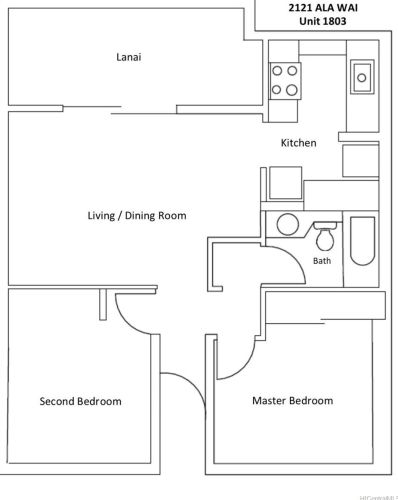 2121 Ala Wai Blvd, Honolulu HI  96815-2268 exterior