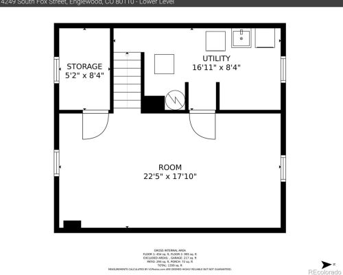 4249 Fox St, Englewood CO  80110-4566 exterior