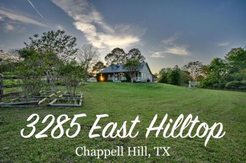 3285 Hilltop Dr, Chappell Hill, TX 77426-6149