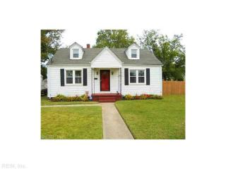 1344 Norcova Dr, Norfolk VA  23502-2004 exterior