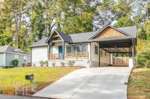 1125 Edgefield Dr, Atlanta GA  30310-3716 exterior