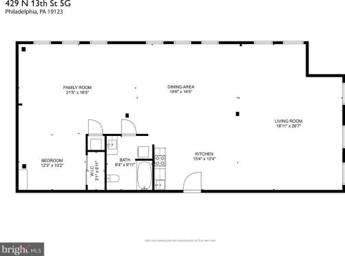 429 13th St, Philadelphia PA  19147-1142 exterior