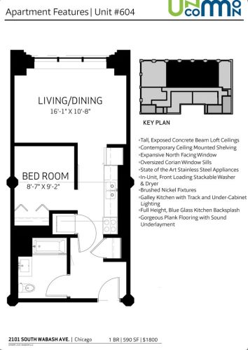 2101 Wabash Ave, Chicago IL  60616-1710 exterior