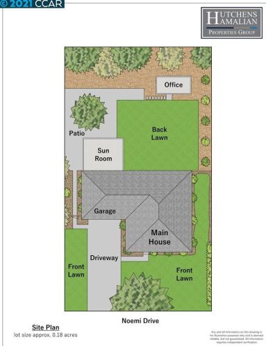 1829 Noemi Dr, Concord CA  94519-1445 exterior