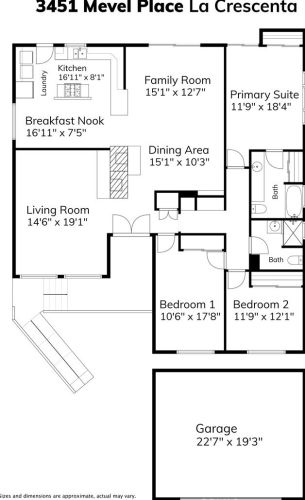 3451 Mevel Pl, Glendale CA  91214-1141 exterior