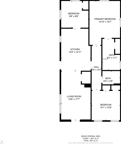 266 Hamilton E Holmes Dr, Atlanta GA  30318-7413 exterior