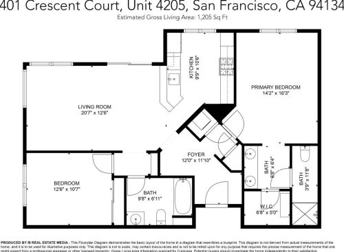 401 Crescent Ct, San Francisco CA  94134-3338 exterior