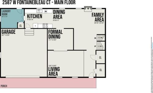 2587 Fontainebleau Ct, Atlanta GA  30360-1235 exterior