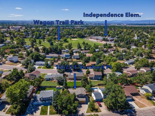 16628 Stanford Pl, Aurora CO 80015-1666 exterior