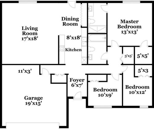 6412 Sandhurst Ln, Fort Worth TX  76182-4520 exterior