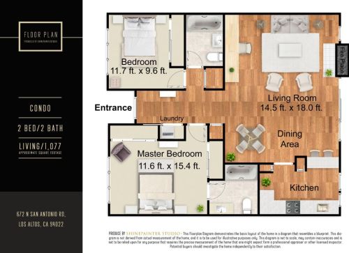 672 San Antonio Rd, Los Altos CA 94022-1245 exterior