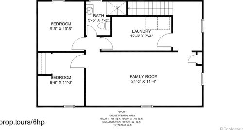 1534 34th Ave, Denver CO  80211-3512 exterior