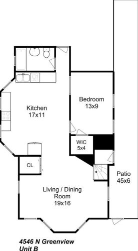 4546 Greenview Ave, Chicago IL  60640-5409 exterior