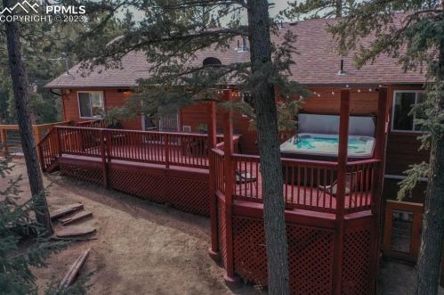 2998 Sunnywood Ave, Woodland Park CO  80863-9423 exterior