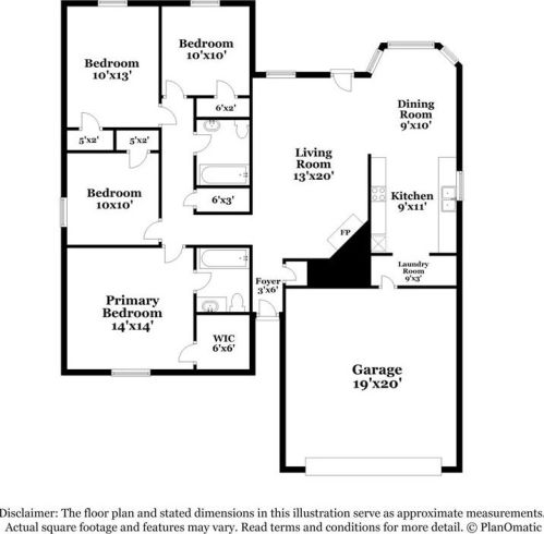 6421 Alta Vista Dr, Fort Worth TX  76148-1410 exterior