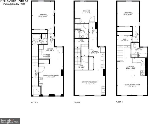 620 19th St, Philadelphia PA  19146-1439 exterior