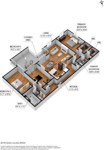 26 4th St, Los Altos CA  94022-2798 exterior