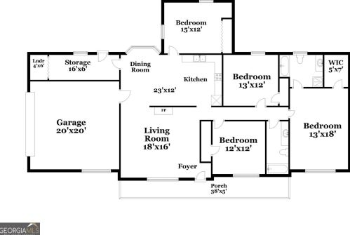 3639 Mosswood Ln, Rex GA  30273-2198 exterior