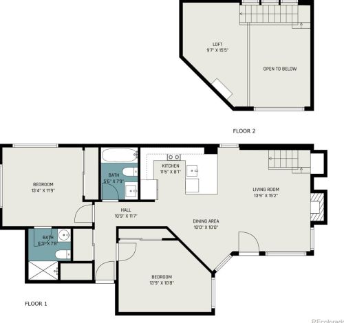842 Vance St, Denver CO  80226-4442 exterior